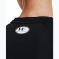 Moteriški marškinėliai ilgomis rankovėmis Under Armour Authentics CG Crew black/white 4