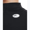 Moteriški treniruočių marškinėliai ilgomis rankovėmis Under Armour Authentics CG Mockneck black/white 4