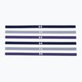 Under Armour Ua Mini galvos juostos 0,4" 6vnt. tamsiai mėlyna-violetinė-pilka 1286016-412 2