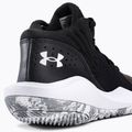 Under Armour GS Jet '21 001 juodai balti vaikiški krepšinio bateliai UAR-3024794001-001-4.5 8