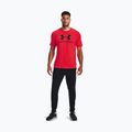 Under Armour UA Sportstyle Logo SS vyriški treniruočių marškinėliai raudoni 1329590 5