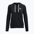Under Armour moteriškas treniruočių džemperis Rival Terry Full Zip Hoodie juodas 1369853
