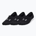 Moteriškos treniruočių kojinės Under Armour Breathe Lite Ultra Low 3P black/black/pitch gray