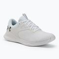 Moteriški treniruočių batai Under Armour W Charged Aurora 2 white/white/metallic warm silver