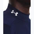 Vyriški treniruočių marškinėliai ilgomis rankovėmis Under Armour Heat Gear Armour Comp Mock midnight navy/white 4