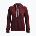 Moteriška Under Armour Rival Fleece Hb Hoodie kaštoninės spalvos 1356317 5