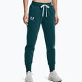 Under Armour vyriškos sportinės kelnės Rival Fleece Joggers 716 green 1356416-716