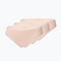 Under Armour moteriškos besiūlės kelnaitės Ps Thong 3-Pack beige 1325615-249
