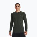 Vyriški Under Armour HeatGear Armour Fitted žali treniruočių marškinėliai 1361506 3
