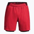 Under Armour vyriški 2-in-1 treniruočių šortai UA Vanish Woven Sts red 1373764
