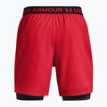 Under Armour vyriški 2-in-1 treniruočių šortai UA Vanish Woven Sts red 1373764 2