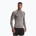 Under Armour vyriški marškinėliai ilgomis rankovėmis Ua Cg Armour Novelty Mock grey 1373828-294
