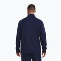 Vyriški "Under Armour Fleece 1/4 Zip midnight navy/black" treniruočių marškinėliai 3