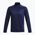 Vyriški "Under Armour Fleece 1/4 Zip midnight navy/black" treniruočių marškinėliai 4