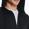 Vyriškas džemperis Under Armour Fleece FZ Hoodie black/black 4
