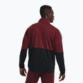 Under Armour Pique Track vyriški treniruočių džemperiai juodai bordo spalvos 1366202 3