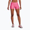 Under Armour Armour Mid Rise moterų treniruočių šortai rožinės spalvos 1360925