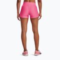 Under Armour Armour Mid Rise moterų treniruočių šortai rožinės spalvos 1360925 3