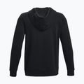 Under Armour Essential Fleece Full Zip Hood Vyriški treningo džemperiai Black 1373881 4