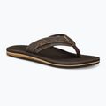 Vyriškos šlepetės per pirštą REEF Cushion Dawn brown