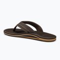Vyriškos šlepetės per pirštą REEF Cushion Dawn brown 3