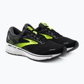 Brooks Ghost 14 vyriški bėgimo bateliai black/pearl/nightlife 5
