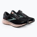 Brooks Ghost 14 moteriški bėgimo bateliai black/pearl/peach 5