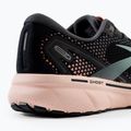 Brooks Ghost 14 moteriški bėgimo bateliai black/pearl/peach 9