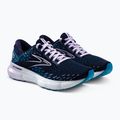 Brooks Glycerin 20 Slim Fit moteriški bėgimo bateliai Peacoat/ocean/pastel lilac 7