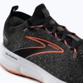 Brooks Glycerin StealthFit 20 vyriški bėgimo bateliai black/blackened pearl/fiery red 8