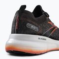 Brooks Glycerin StealthFit 20 vyriški bėgimo bateliai black/blackened pearl/fiery red 9