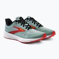 Brooks Launch 9 vyriški bėgimo bateliai blue surf/black/cherry tomato 6