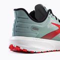 Brooks Launch 9 vyriški bėgimo bateliai blue surf/black/cherry tomato 8