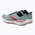 Brooks Launch GTS 9 moterų bėgimo bateliai blue surf/black/cherry tomato 3