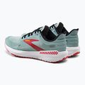 Brooks Launch GTS 9 vyriški bėgimo bateliai blue surf/black/cherry tomato 4