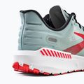Brooks Launch GTS 9 vyriški bėgimo bateliai blue surf/black/cherry tomato 10