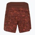 Moteriški bėgimo šortai Brooks Chaser 5" run raisin glitch print 2