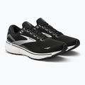 Brooks Ghost 15 vyriški bėgimo bateliai black/blackened pearl/white 4