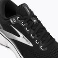 Brooks Ghost 15 vyriški bėgimo bateliai black/blackened pearl/white 8