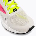 Brooks Launch 9 white/pink/nightlife vyrų bėgimo bateliai 8