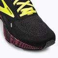 Brooks Launch 9 vyrų bėgimo bateliai juoda/rožinė/geltona 8