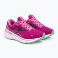 Moteriški bėgimo bateliai Brooks Adrenaline GTS 23 pink/festival fuchsia/black 4