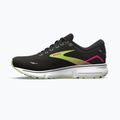 Brooks Ghost 15 moteriški bėgimo bateliai black/ebony/sharp green 13