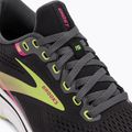 Brooks Ghost 15 moteriški bėgimo bateliai black/ebony/sharp green 8