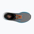 Brooks Hyperion vyriški bėgimo bateliai Grey/atomic blue/scarlet 15