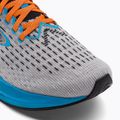 Brooks Hyperion vyriški bėgimo bateliai Grey/atomic blue/scarlet 7