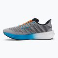 Brooks Hyperion vyriški bėgimo bateliai Grey/atomic blue/scarlet 10