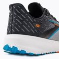 Brooks Launch 10 vyrų bėgimo bateliai juoda/atomiškai mėlyna/skarletinė ibis 10