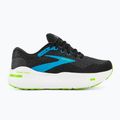 Vyriški bėgimo bateliai Brooks Ghost Max black/atomic blue/jasmine 3