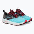 Moteriški bėgimo batai Brooks Cascadia 17 bluefish/black/diva pink 5